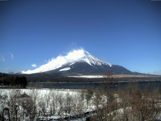 山中湖からの富士山