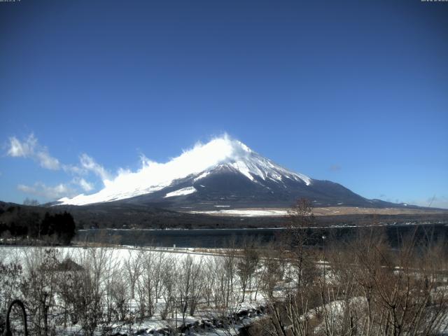 山中湖からの富士山
