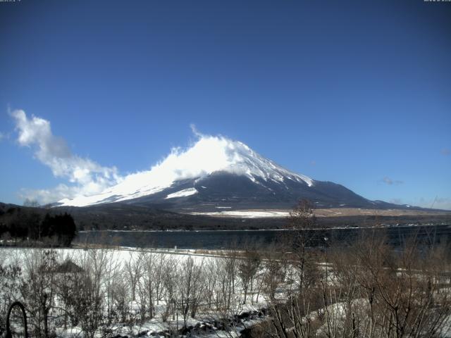 山中湖からの富士山