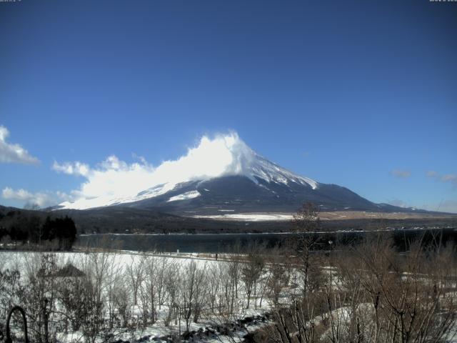 山中湖からの富士山