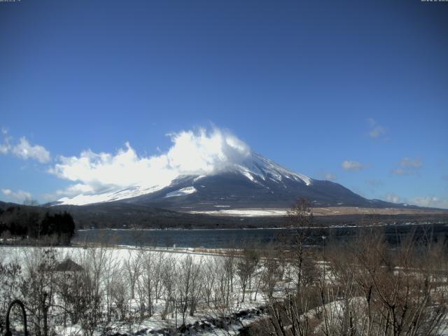 山中湖からの富士山