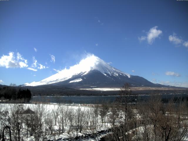 山中湖からの富士山