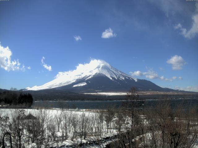 山中湖からの富士山