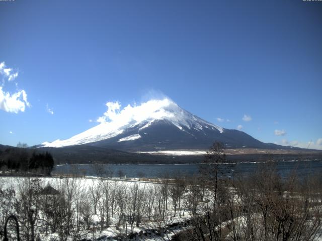 山中湖からの富士山