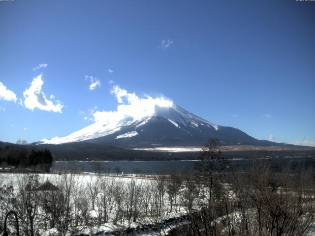 山中湖からの富士山