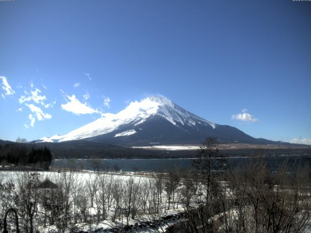 山中湖からの富士山