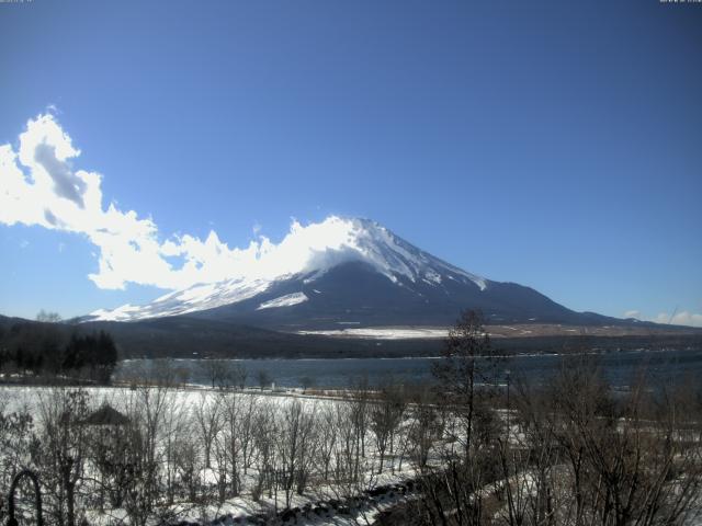 山中湖からの富士山