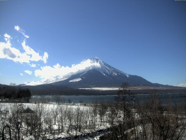 山中湖からの富士山