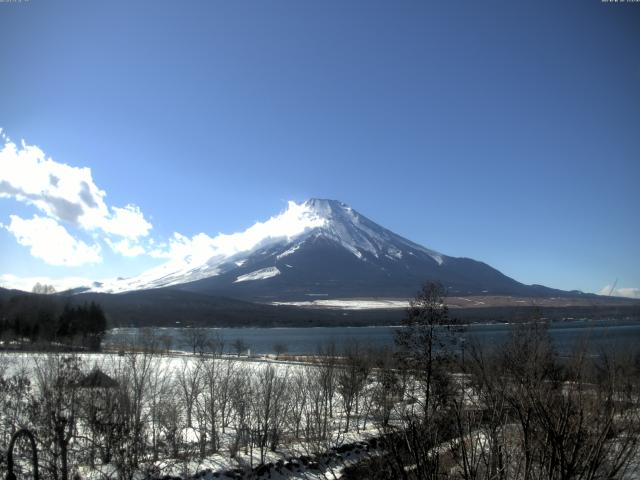 山中湖からの富士山