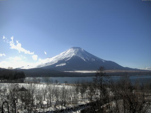山中湖からの富士山