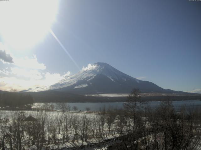 山中湖からの富士山