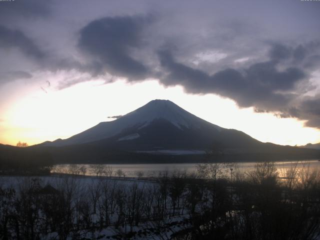山中湖からの富士山