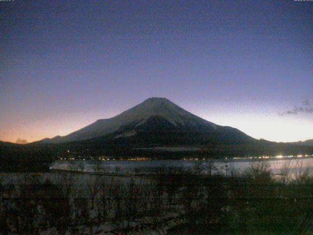 山中湖からの富士山