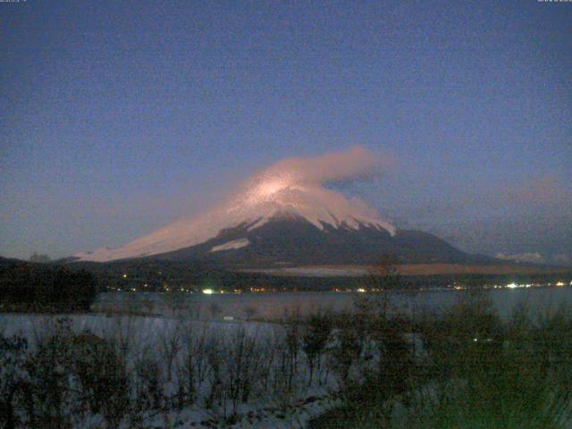 山中湖からの富士山