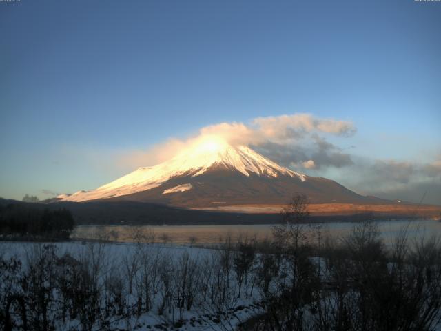 山中湖からの富士山
