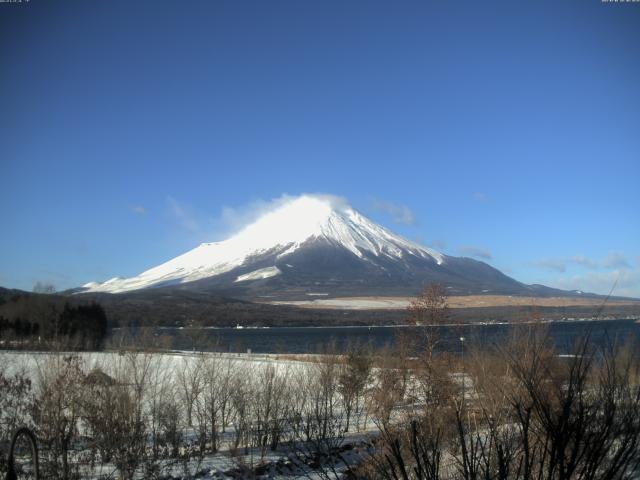 山中湖からの富士山