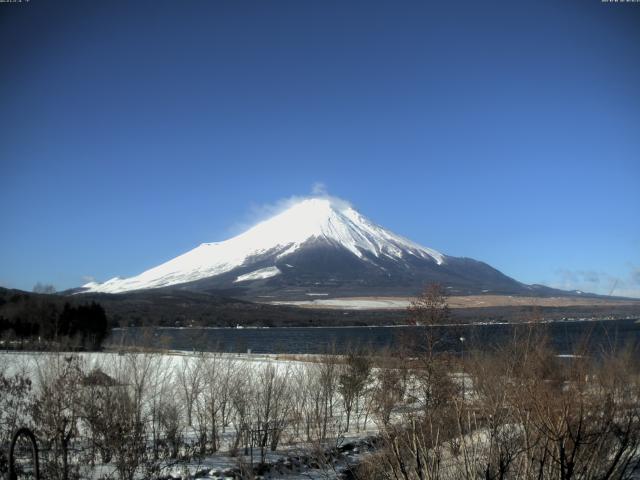 山中湖からの富士山
