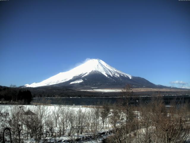 山中湖からの富士山