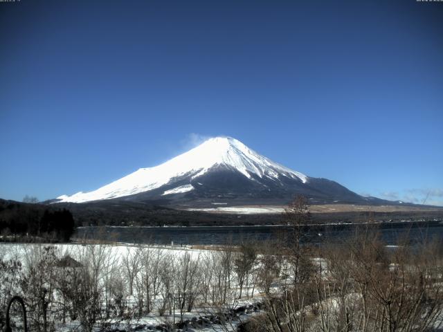 山中湖からの富士山