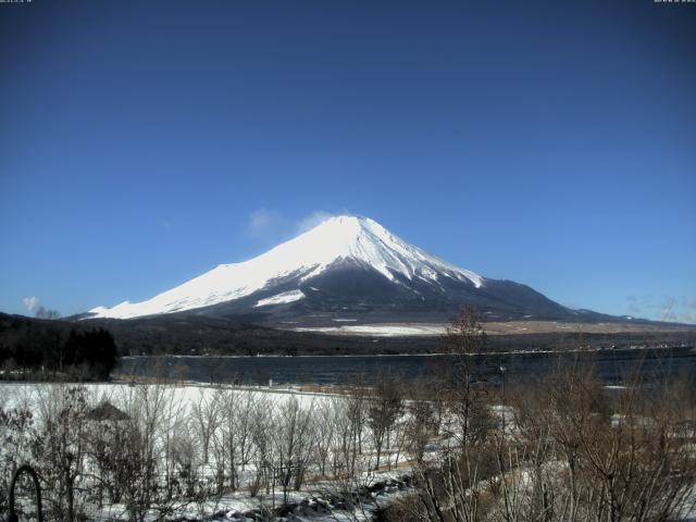 山中湖からの富士山