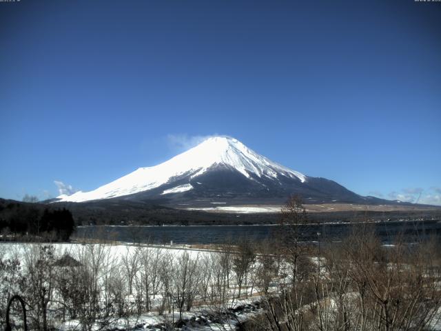 山中湖からの富士山