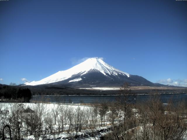 山中湖からの富士山
