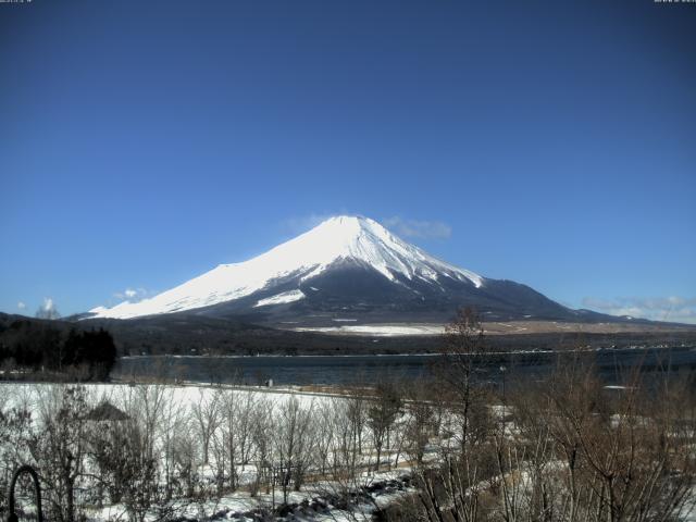 山中湖からの富士山
