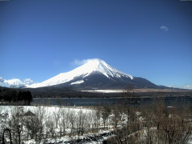山中湖からの富士山