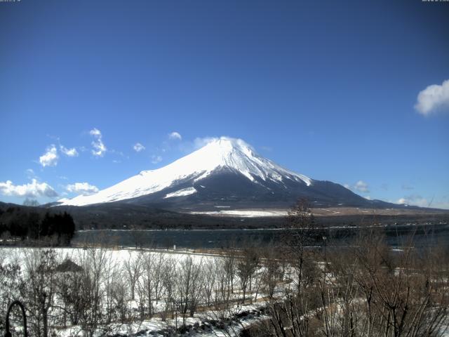 山中湖からの富士山