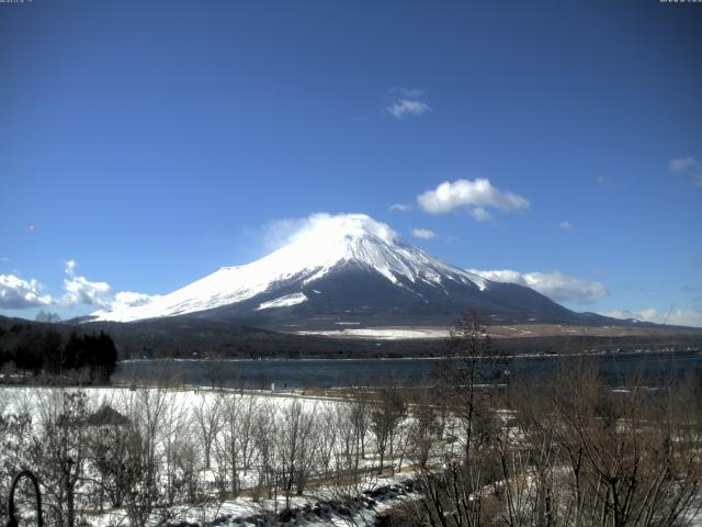山中湖からの富士山