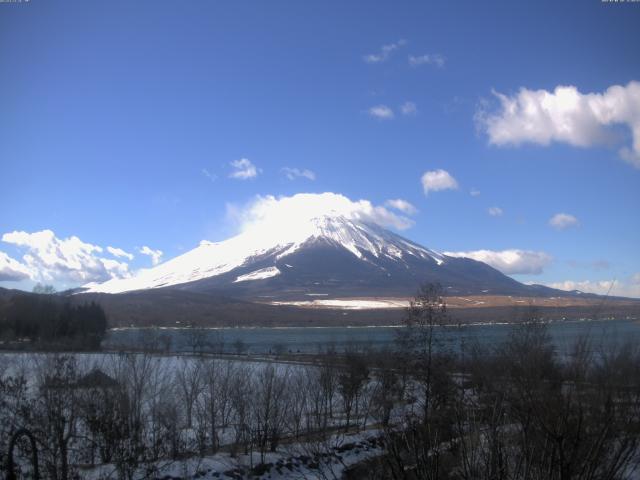 山中湖からの富士山