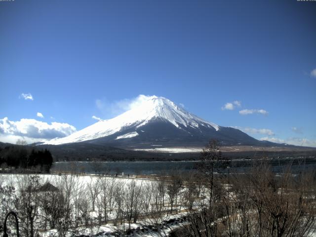 山中湖からの富士山