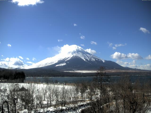 山中湖からの富士山