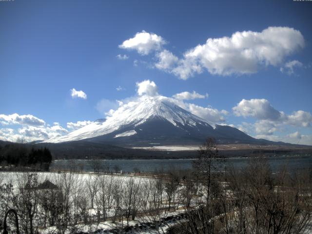 山中湖からの富士山