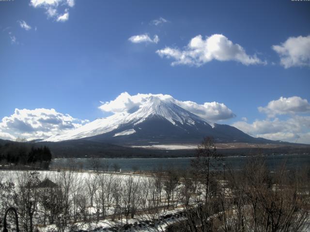 山中湖からの富士山