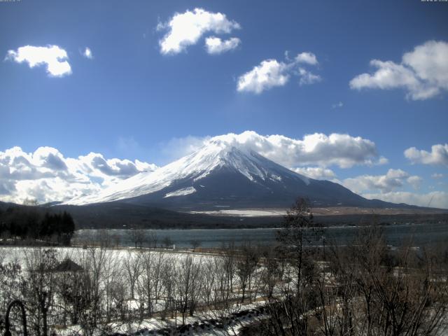山中湖からの富士山