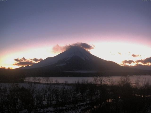山中湖からの富士山