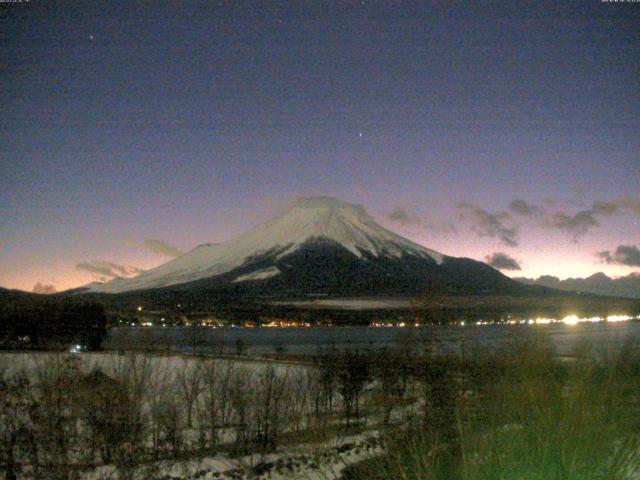 山中湖からの富士山