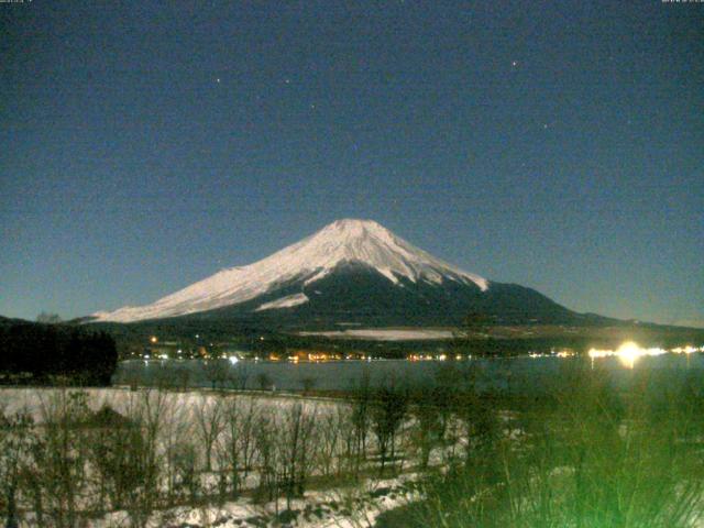 山中湖からの富士山