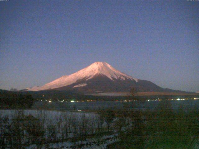 山中湖からの富士山