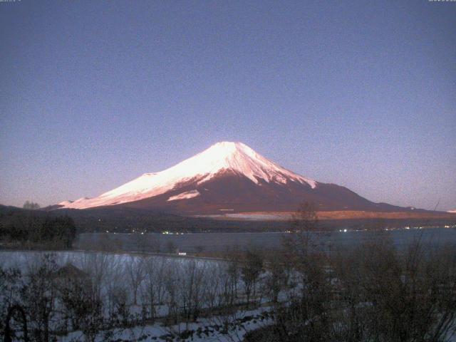 山中湖からの富士山