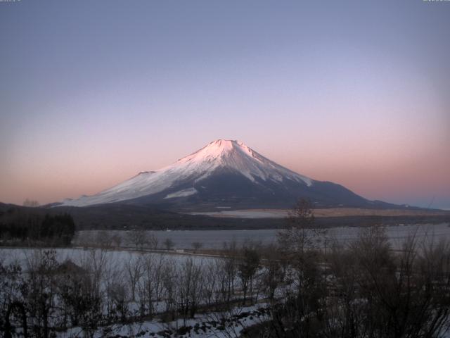 山中湖からの富士山
