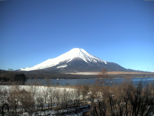 山中湖からの富士山