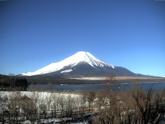 山中湖からの富士山