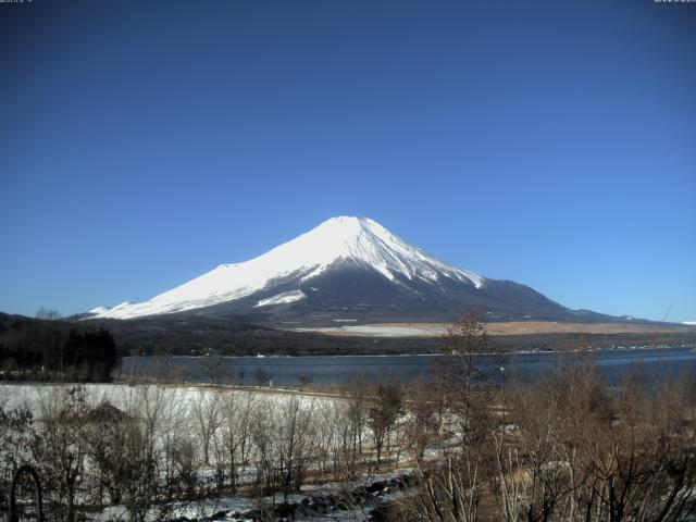 山中湖からの富士山