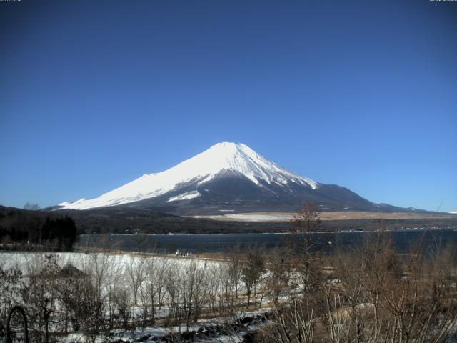 山中湖からの富士山