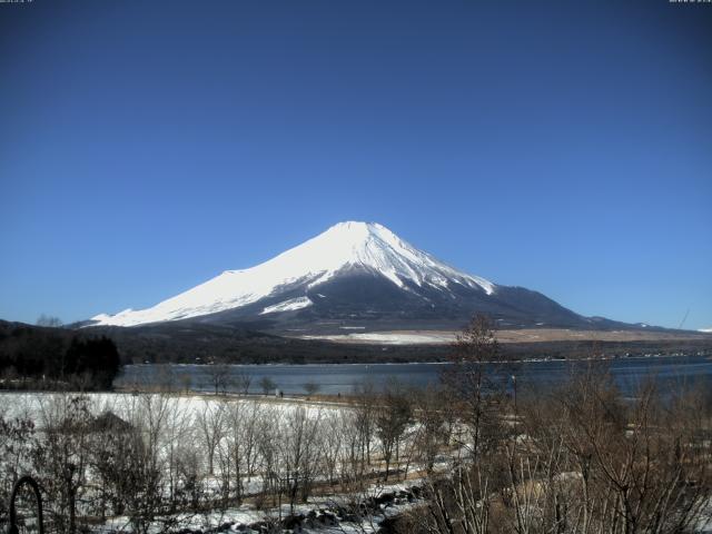 山中湖からの富士山