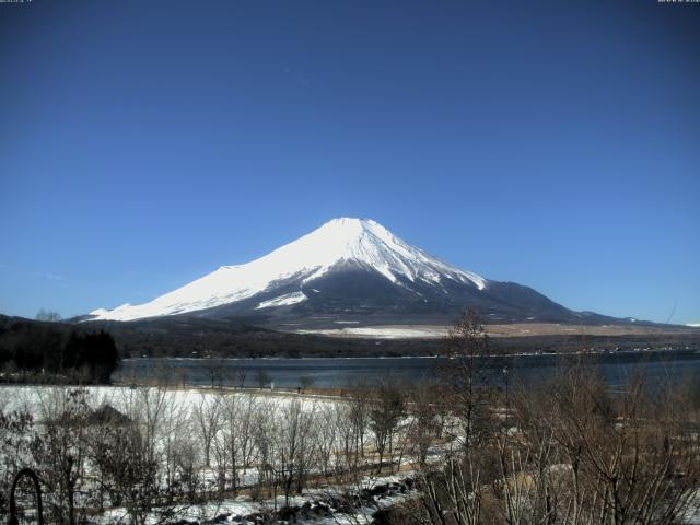 山中湖からの富士山