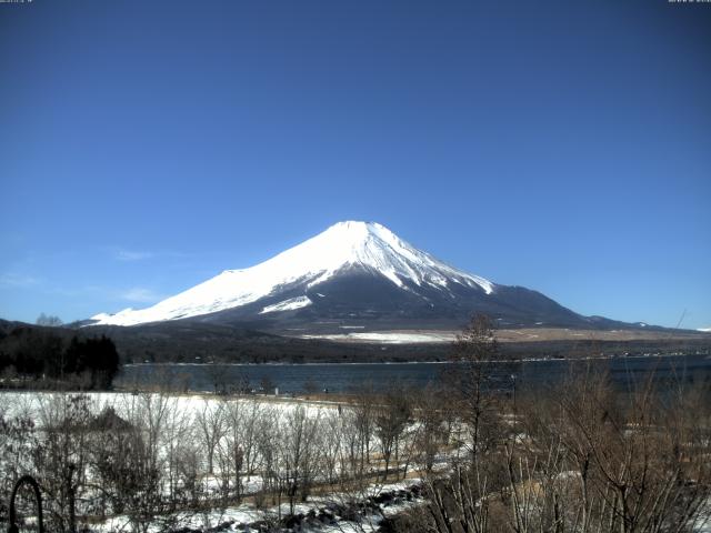 山中湖からの富士山