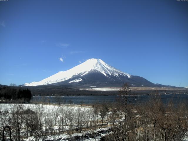 山中湖からの富士山